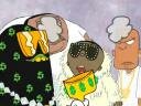 Picture of characters on T-Pain Freaknik Cartoon show