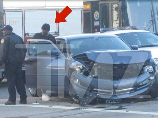 Photo of Tyrese Gibson Car Crash Accident