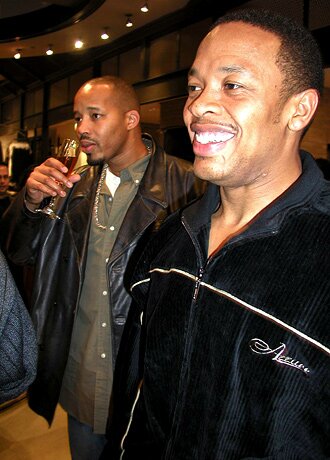 Photo of Dr Dre and Warren G