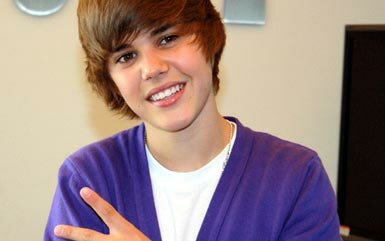Photo of singer Justin Bieber