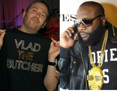 Photo of DJ Vlad and Rick Ross