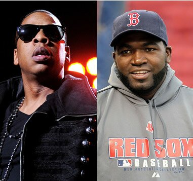 Photo of Jay-Z and David Ortiz