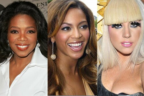 Photo of Celebrity Women of Forbes 2010: Oprah, Beyonce, Lady Gaga