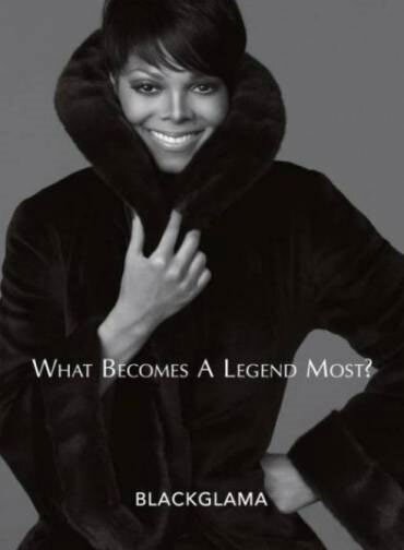 Picture of Janet Jackson in Blackglama Fur Ad