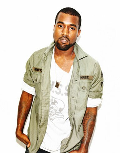 Picture of music producer and rapper Kanye West