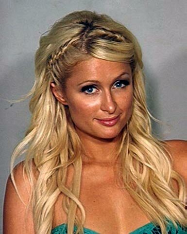 Picture - Paris Hilton Mug Shot Photo