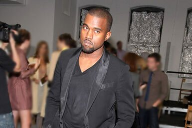 Photo of Kanye West at Spring 2011 MBFW