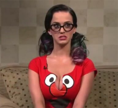 Photo of Katy Perry on SNL Beat Bronx for Sesame Street spoof