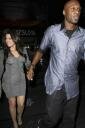 Picture of Khloe Kardashian pregnant baby bump with Lamar Odum?