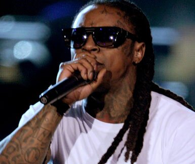 Photo of rapper Lil Wayne at the Grammys