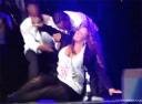 Picture of Mariah Carey Falling On Stage In Singapore