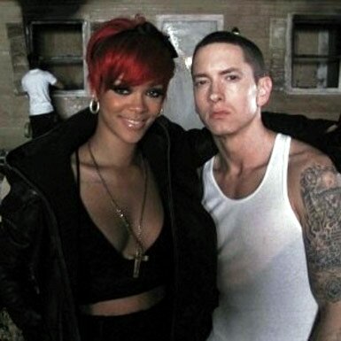 Photo of Rihanna and Eminem