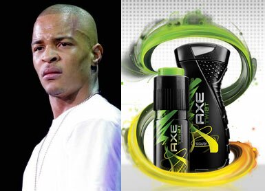 Photo of T.I. and Axe Twist