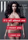 Photo of Kim Kardashian on the cover of W Magazine