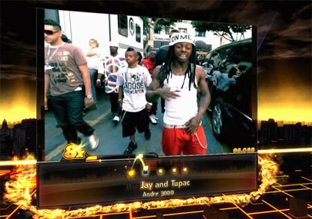 Picture of Lil Wayne on the Def Jam Rapstar Video Game - Screenshot