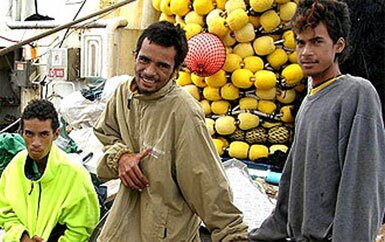 Photo of Edward Nasau, Samuel Perez and Filo Filo - Survives 50 Days Out At Sea