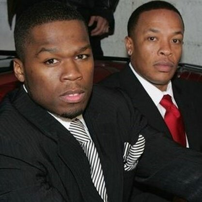 Photo of 50 Cent and Dr. Dre together in picture