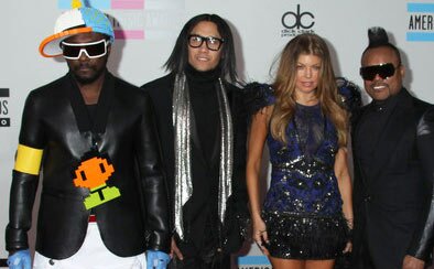 Photo of the Black Eyed Peas at AMA 2010
