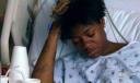 Photo of Fantasia in the hospital after trying to commit suicide