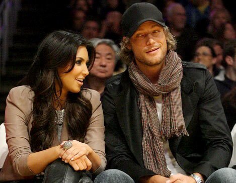 Photo of Kim Kardashian and Gabriel Aubry