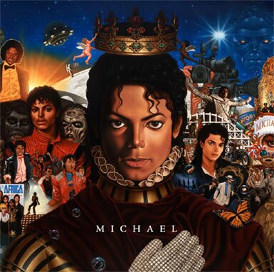 Picture of Michael Jackson album cover Michael