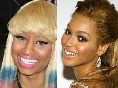 Photo of Nicki Minaj and Beyonce Knowles