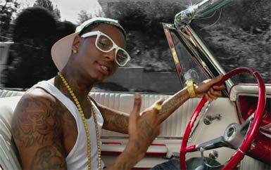 Photo of rapper Soulja Boy - Speakers Going Hammer