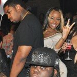Lil Scrappy and Diamond at MempHitz Birthday Party