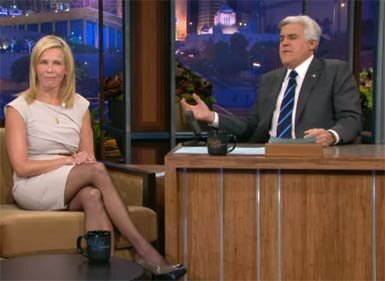 Picture of Chelsea Handler and Jay Leno