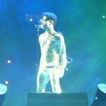 Picture of Prince in concert photo by Kim Kardashian