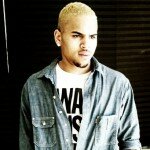 Photo of Chris Brown new blonde hair
