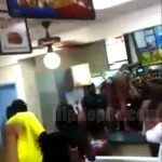 Picture of Kimesa Smith Burger King Bikini Brawl in Florida