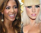Photo of Lady Gaga and Beyonce Knowles