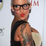 Photo of Amber Rose - Puckers lips at Maxim Hot 100 Party