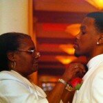 Picture Daniel Gibson Mom Fixing His Tie - Wedding Photo