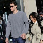 Picture of Kim Kardashian and Kris Humphries spotted out