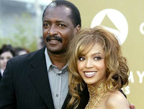 Photo of Beyonce and her father Mathew Knowles