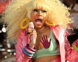 Rapper Nicki Minaj Good Morning America Nip Slip