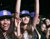 Paris Jackson Chris Bown concert